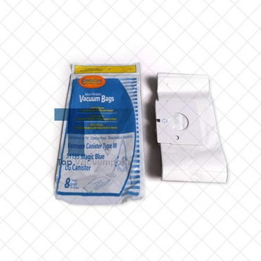 Kenmore 51195 Canister Type M, Magic Blue Vacuum Cleaner Paper Bags 8PK // 203