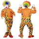thumbnail image 3 of Disfraz de payaso divertido para Navidad, para mujer o hombre adulto, para fiesta de cosplay, traje de payaso (traje de payaso de lunares para adulto, talla única, con ropa y pantalones, sin gorra)., 3 of 7