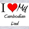 thumbnail image 2 of CafePress - I Love My Cambodian Dad Infant Bodysuit - Cute Infant Bodysuit Baby Romper - Size Newborn - 24 Months, 2 of 3