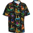 thumbnail image 2 of Men's Hawaiian Shirt Short Sleeve Button Down Shirts for Men, 2 of 8