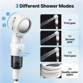 thumbnail image 4 of Portable Camping Shower Pump-Rechargeable Outdoor Shower Head Sprayer, 2025 Portable Electric Camping Outdoor Shower with Digital Display & Multiple Spray Modes, for Camping,Traveling, 4 of 10