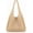 B-khaki, variant on Crochet Beach Tote bag Summer Beach Bag for Women Aesthetic Mesh Tote Bag Hippie Bag Knit Bag