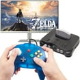 thumbnail image 5 of Miadore N64 Mini Controller, Wired Mini N64 Controller Gamepad Remote for N64 Console Video Games System(Clear Blue), 5 of 6