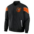 thumbnail image 2 of Men's Darius Rucker Collection by Fanatics Black Baltimore Orioles Baseball Raglan Full-Snap Jacket, 2 of 3