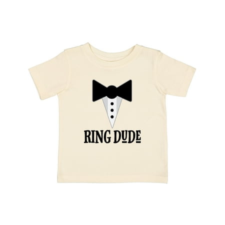 

Inktastic Ring Dude Ringbearer Bridal Party Wedding Gift Baby Boy T-Shirt