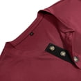 thumbnail image 6 of XUANTAOO Mens Tshirts Long Sleeve Button Down Crewneck Henley Shirt Basic Wine Button Up Shirts Mens Clothes, 6 of 7