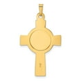 thumbnail image 4 of FB Jewels 14K Yellow Gold Cross w/Air Force Insignia Pendant, 4 of 4
