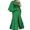 CL2, variant on African Dresses For Plus Size Women 4XL One Sleeve Clothing WY8237