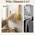 thumbnail image 5 of No-Drill Screw Stickers, 2026 Upgraded Reusable Drill Free Adhesive Hooks, Removable Nail Free Wall Hangers, Picture Hangers Without Nails for Wall Mount, Bathroom, Home, Kitchen, Office (1PCS), 5 of 7