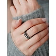 thumbnail image 4 of FaithHeart Nordic Viking Spinner Runes Ring for Men Silver Punk Thumb Band Ring Stainless Steel Rotatable Fidget Ring for Anxiety Father Birthday Jewelry Gift for Brother Friends Size 10, 4 of 11