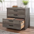 thumbnail image 2 of Pemberly Row Engineered Wood Lateral File in Pebble Pine/Brown, 2 of 10