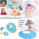 thumbnail image 2 of Gorro de ducha para bebé, gorro de ducha para bebé de 3 piezas, gorros de baño con visera ajustable, protección contra champú para proteger los ojos cuando se lava con champú, adecuado para niños JM, 2 of 5