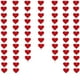 thumbnail image 3 of Decoración del Día de San Valentín Soledad Guirnalda de Corazón de Fieltro 72 piezas, 3 of 8