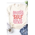 thumbnail image 4 of Retro More Self Love Graphic Tee T-Shirt, 4 of 8
