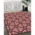 thumbnail image 2 of Ahgly Company Indoor Square Patterned Light Coral Pink Area Rugs, 5' Square, 2 of 6
