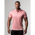 thumbnail image 3 of Men Quick Dry Short Sleeve Golf Polo Shirts Breathable Athletic Collared Work Casual Polo T-Shirts, 3 of 8
