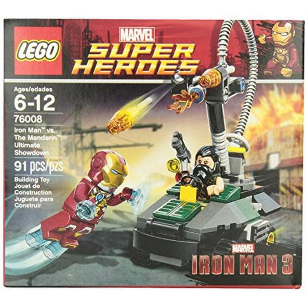 LEGO Super Heroes Homme de Fer contre Mandarin Ultime 76008