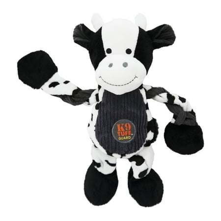 UPC: 0875854001882 | Charming Pet Pulleez Cow Dog Toy White One-Size