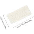 thumbnail image 3 of Gants Tricotés Sans Doigts Unisexes Blancs, 3 of 6