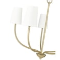 thumbnail image 2 of 29905-VB Millennium Lighting Kandor - 5 Light Chandelier-24 Inch Tall and 26 Inch Wide-Vintage Brass Finish, 2 of 6