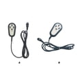thumbnail image 3 of Methold Controlador de mano multipropósito Ajuste eléctrico Control remoto conveniente Controladores con cable Interruptor de ajuste reclinable Videojuegos y accesorios pluma recta, 3 of 6