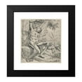 thumbnail image 2 of Leendert van der Cooghen 12x13 Black Modern Framed Museum Art Print Titled - Saint Sebastian (1665), 2 of 5