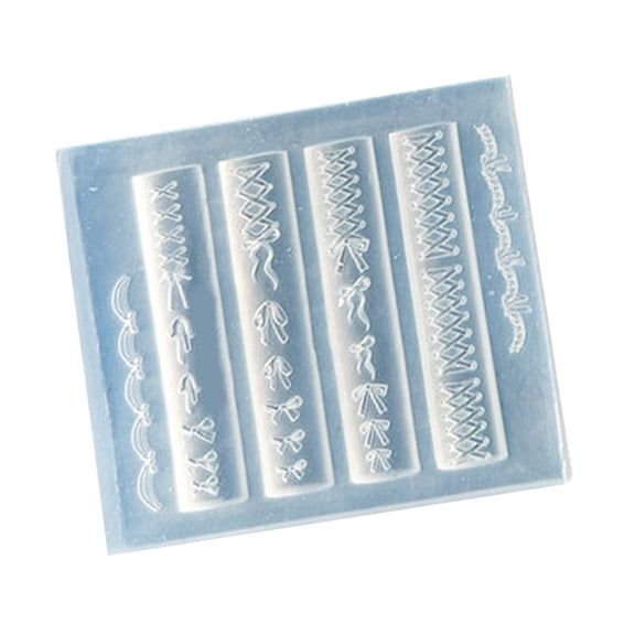 Small Art Accessories Molds Bowknot Theme Nails Designing Moulds Nails Embellishment Molds for Delicate Manicure Designs