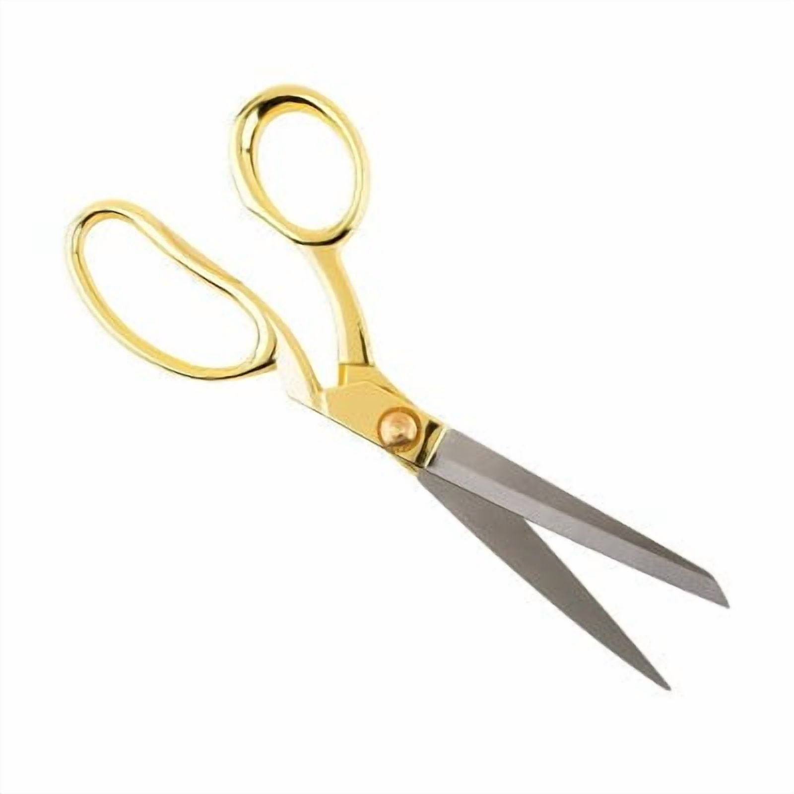 8" Scissors Gold - Metal Office & Desk Supplies, Non-Powered Tools, 0.375 lbs