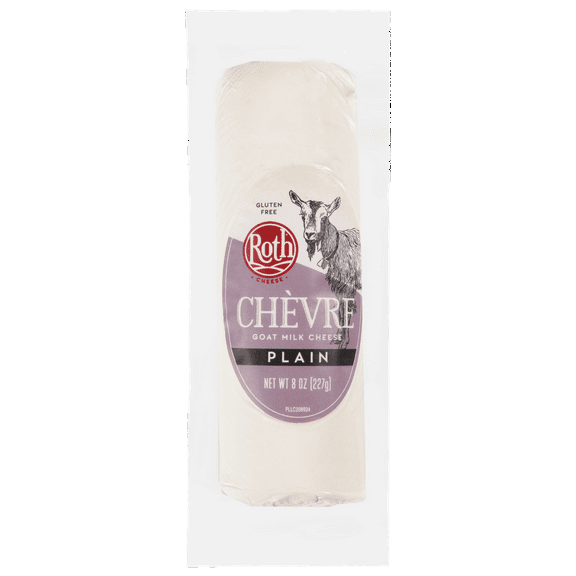 Roth Chèvre Plain Fresh Goat Cheese Log 8 oz