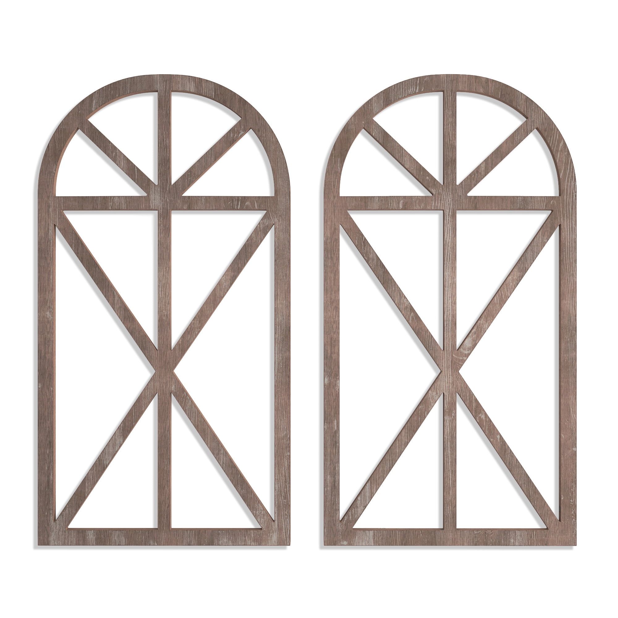 Buy Wall Hanging Ornaments Rustic Arched Window Frame Decor Handmade  Artwork Decorations - MyDeal