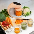 thumbnail image 2 of EVLA’s Baby Food Maker with Touch Screen and 6 Reusable Pouches, Peach, 2 of 3