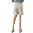 thumbnail image 6 of Maternity Leggings Maternity Shorts for Pregnant Women Summer Casual Comfort Stretch Waist Soft Breathable Fabric Loose Fit Pregnancy Outfit Maternity Clothes, 6 of 8
