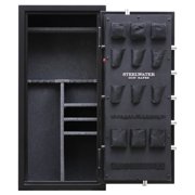 Steelwater Gun Safes 20 Long Gun Safe with Heavy Duty Interior Door Organizer, 18 x 28 x 59, Steel