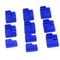thumbnail image 1 of 10PCS Soporte De Llave Magnética Organizador De Herramientas Modular Estante De Llave Para Llaves Cortas De Trinquete Abierto Compensado Con Capacidad De 24 Ranuras Material ABS, 1 of 7