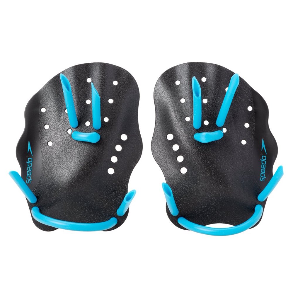 Speedo Swim Swimming Nemesis Contour Paddles Training Workout Pool Aid