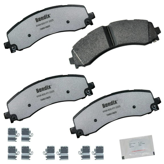 BENDIX MKD2225FM Fleet Metlok Semi-Metallic SDR Disc Brake Pad