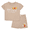 Winnie the Pooh Taupe Mist, variant on Winnie the Pooh Baby Boys' Short Sleeve Graphic Tee and Shorts Set, 2-Piece, Sizes 0/3M-24M