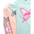 thumbnail image 5 of Angel Face Girls Nightgowns - 3 Pack Short Sleeve Girls Pajamas Shirts Night Dress Set (Sizes 8-14), 5 of 7