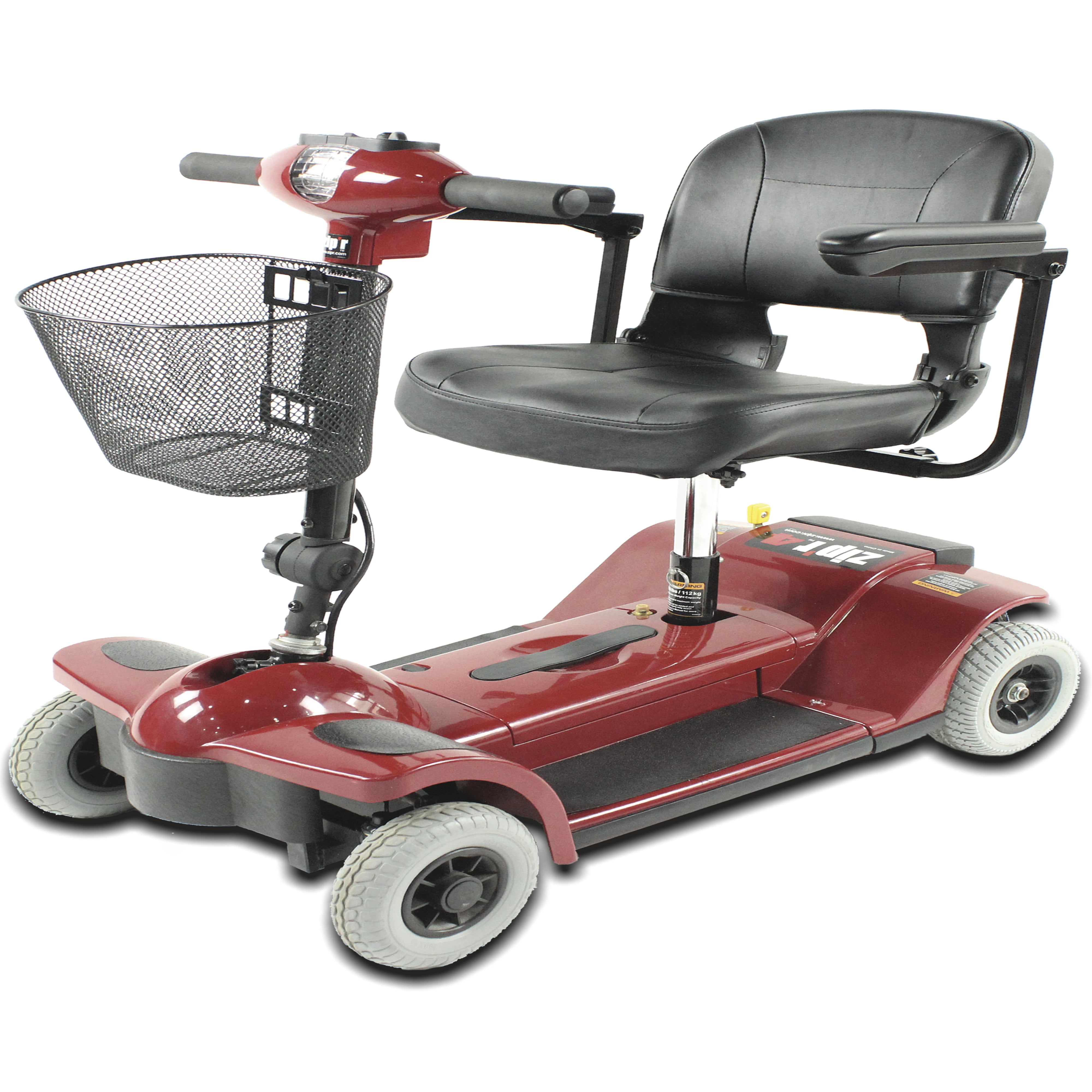 Zipr Xtra 4 Wheel Long Range Extended Legroom Mobility Scooter