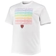 thumbnail image 2 of Men's Fanatics White Chicago Bears Big & Tall City Pride T-Shirt, 2 of 3