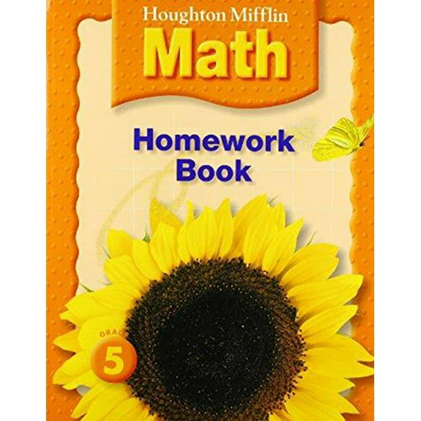 Houghton Mifflin Math: Homework Book (Consumable) Grade 5 0618698841