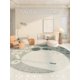 thumbnail image 4 of Cute Round Carpet Living Room Thick Bedside Floor Mat Bedroom Kid Room Rug Nordic Minimalist Soft Plush area rug Decoration My Lux Decor Round, 4 of 11