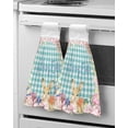 thumbnail image 2 of Wipe Bath Bathroom Dishcloths Wipe Kitchen Home Towels Hanging Absorbent Towel Hand Wipe Custom Food Fruit Country Retro Wine, 2 of 7