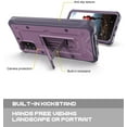 thumbnail image 5 of ArmadilloTek Vanguard Case Designed for Samsung Galaxy A51 4G (2020 Release) Military Grade Full-Body Rugged with Built-in Kickstand [Screenless Version] - Purple, 5 of 5