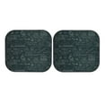thumbnail image 7 of Bingfone Chemical Windshield Sun Shade 2-Piece Foldable Car Front Window Sunshade for Most Sedans SUV Truck - Large, 7 of 7