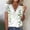 Multicolor(New)C, variant on PNTUTB Summer Women's Fashion Print Casual Loose Comfortable V Neck Lace Cutout Short Sleeve Pullover T Shirt