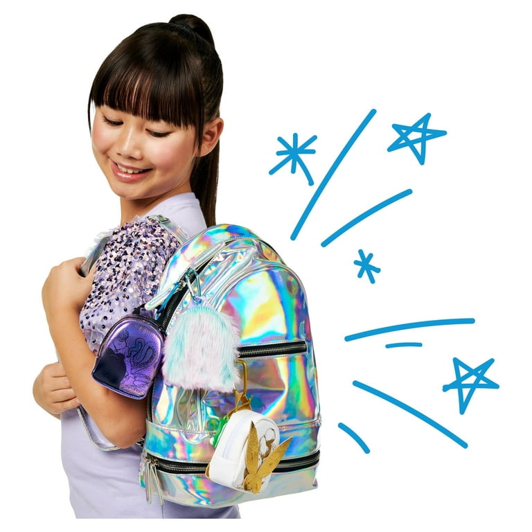 Real Littles Cinderella Handbag- Collectible Micro Disney Handbag with 7 Surprises Inside Multicolor 25379