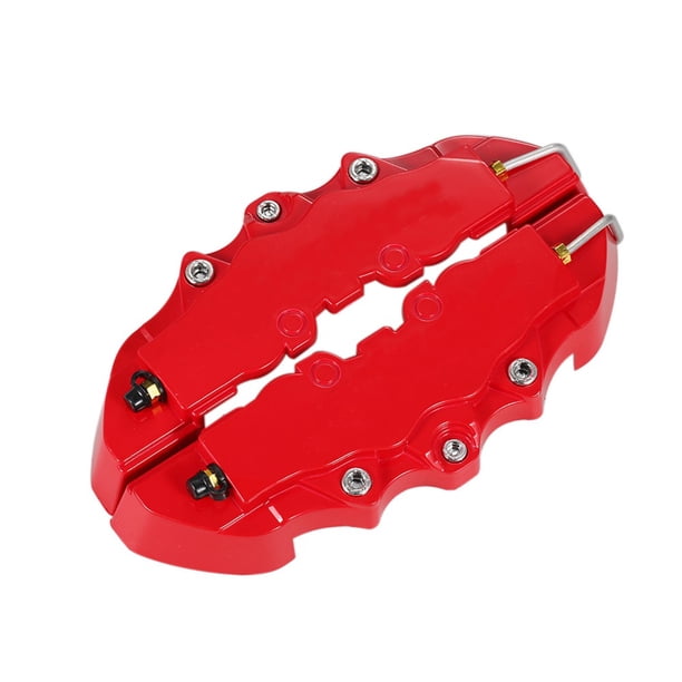 2 Uds Cubierta Pinza Freno Disco Coche Cubierta Pinza Freno Modificación (rojo M)