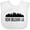 AA-White, variant on Inktastic New Orleans Louisiana Skyline Boys or Girls Baby Bib