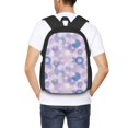 thumbnail image 4 of Disketp Winter With Snowflakes Mochila Minimalista de Gran Capacidad, Mochila de Viaje para Escuela, Trabajo o Uso Diario, 4 of 6